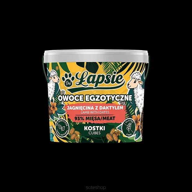 TRZYPSY –Mięsne Kostki Jagnięcina z Daktylem 160g