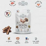 Ollo – Air Dried – Dental Turkey Strips 80g – Indyk – Przysmaki dentystyczne dla psa - 2