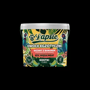 TRZYPSY –Mięsne Kostki Bażant z Bananem 160g