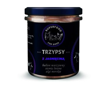 TRZYPSY – Wieprzowina z jagnięciną 300g – Pełnoporcjowa karma dla psa