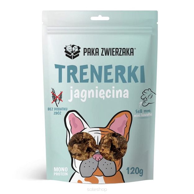 Paka Zwierzaka – Trenerki Jagnięcina – 120g