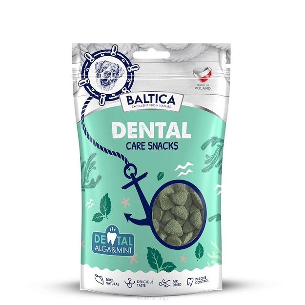 Baltica – Snacks Dental Care Z Algą I Miętą 100g