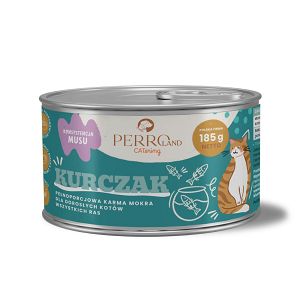 PERROland CATering 185g – Kurczak – Pełnoporcjowa karma mokra dla kotów