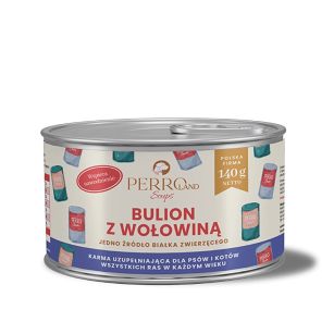 PERROland – Soups 140g – Bulion z wołowiną dla psa i kota
