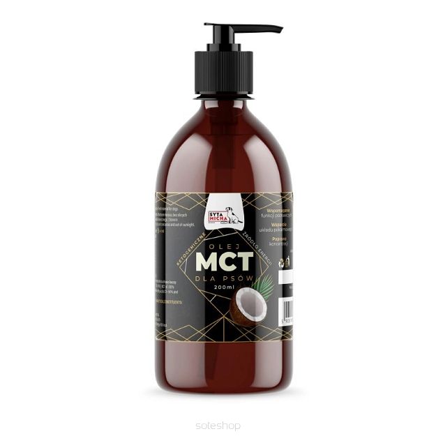 Syta Micha – Olej MCT dla psa 200ml