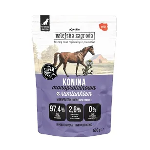 Wiejska Zagroda - Konina 500 g - Monoproteinowa