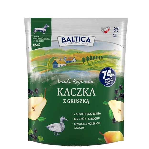 Baltica - Kaczka z gruszką XS/S 1kg