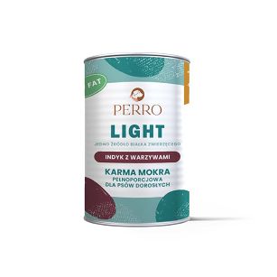 Perro – Light – Indyk z warzywami – Monobiałkowa formuła dla psów dorosłych