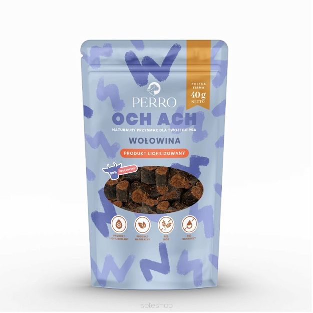 Perro – OCH ACH – Wołowina liofilizowana 40g