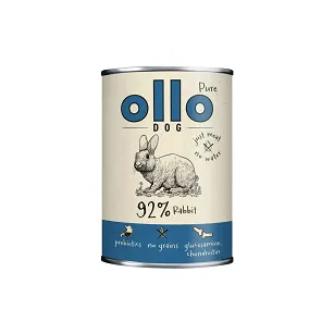 OLLO Pure karma mokra dla psa - Królik 400g