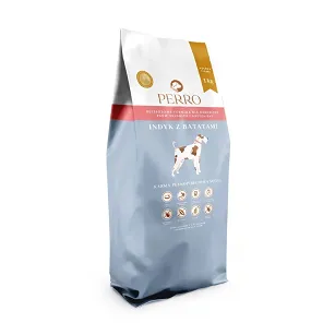 Perro - Indyk z batatami 1kg - średnie i duże rasy