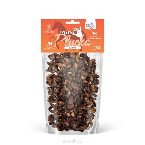 Syta micha – Mini płucka z koniny 100g