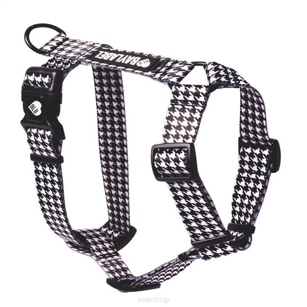 Baylabel - Szelki guard - Black`n`white XS 15mm