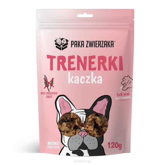 Paka Zwierzaka – Trenerki Kaczka – 120g