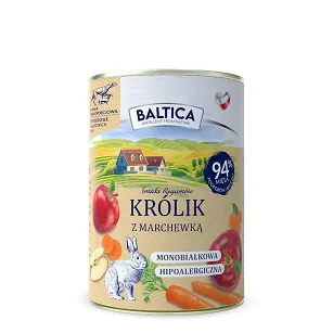 Baltica - Królik z marchewką 400g