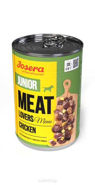 Josera Meat Lovers Junior Menu Chicken 400g