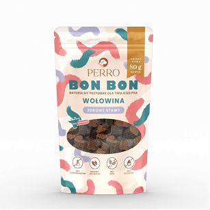 Perro – BON BON – Wołowina 80g – Zdrowe stawy – Przysmaki z dodatkiem funkcyjnym