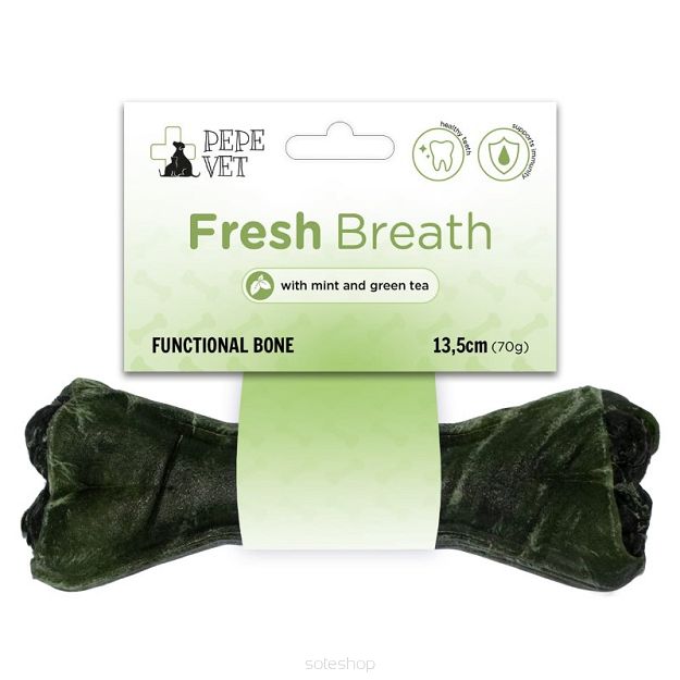 Paka Zwierzaka – PEPE VET – Fresh Breath 13,5cm – Zdrowe zęby – Kość funkcjonalna