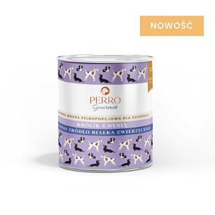 Perro – Gourmet Junior 800g – Królik z dynią – Monobiałkowa formuła dla szczeniąt wszystkich
