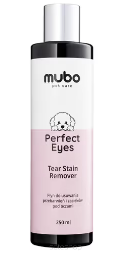 Mubo Perfect Eyes Tear Stain Remover 250ml - płyn na zacieki i przebarwienia pod oczami dla psa i kota