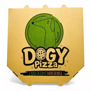 DOGY –  PIZZA - królik z marchewką 22cm