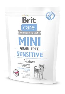 Brit Care Mini Grain-Free Sensitive, dziczyzna, 400g