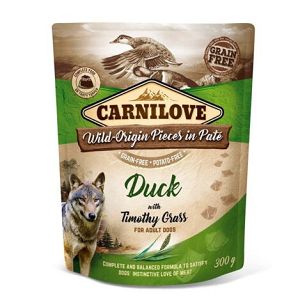 Carnilove Dog – Adult Duck & Tymothy Grass 300g – Kaczka z tymotką łąkową