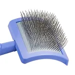 Tauro – TPL Szczotka z plastikowym trzonkiem, miękkie piny stal nierdzewna 25 mm, fiolet 17.5×10.6×6.2 cm - 2